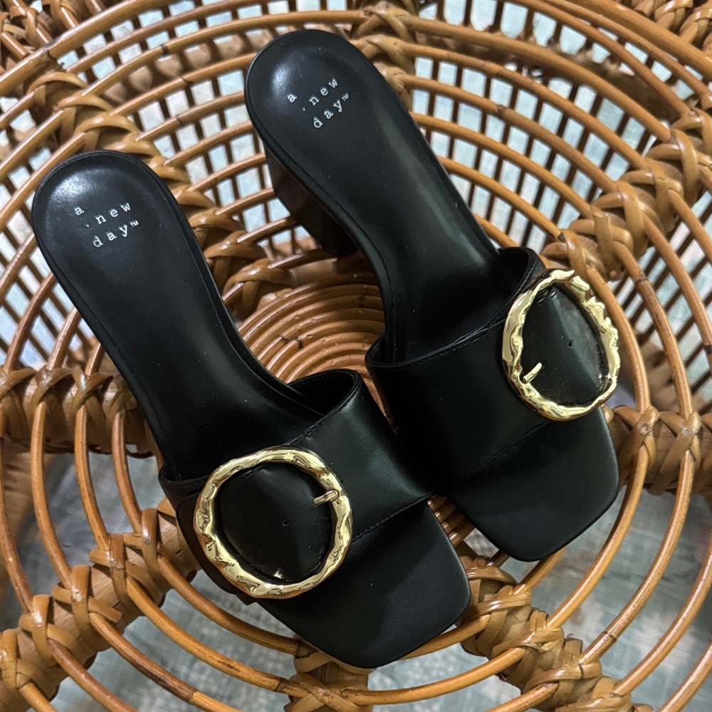 A New Day Black Heels